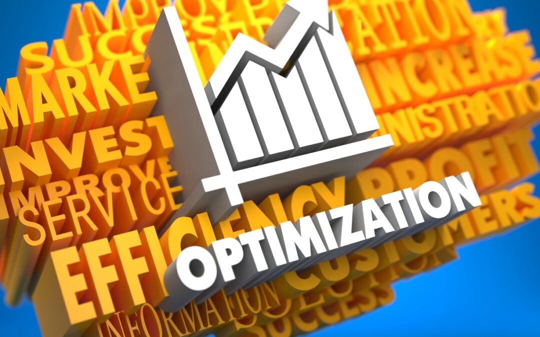 Graphic for image optimization showing a word puzzle